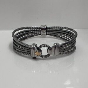 Alor Silver Cable Bracelet